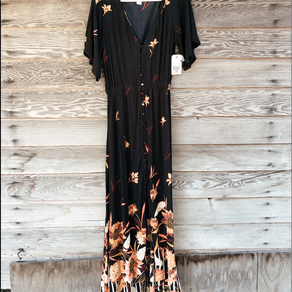 Billabong Autumn Breeze Kimono Dress